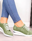 Breathable Platform Sneakers