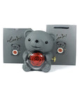 Rotating Bear Gift Box Rose Jewelry Box