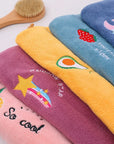 Microfiber Shower Cap Towel For Women