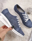 Breathable Platform Sneakers