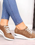 Breathable Platform Sneakers