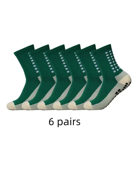 Anti-Skid Classic Sports Socks With Adhesive Points