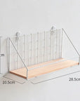 Nordic Wooden Wall Hanging Shelves