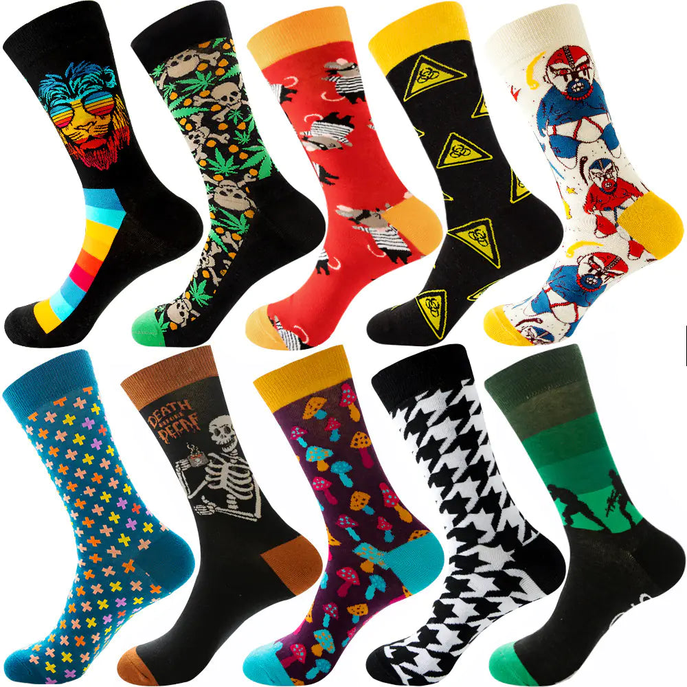 Ten color socks