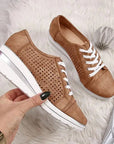 Breathable Platform Sneakers