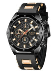 Luxury Silicone Sport Chronograph Watch