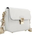 Tiny Leather Handbag -White (Option 2)