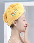 Microfiber Shower Cap Towel For Women