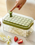 Ice Cube Maker With Storage Box