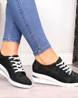 Breathable Platform Sneakers