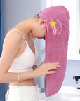 Microfiber Shower Cap Towel For Women