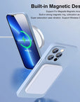 Magnetic Liquid Silicone Case For iPhones